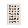 Picture of Water Colour Spots _GroupedProduct_Rectangle_Portrait_Framed_Matted_