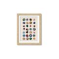 Picture of Water Colour Spots _GroupedProduct_Rectangle_Portrait_Framed_Matted_