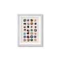 Picture of Water Colour Spots _GroupedProduct_Rectangle_Portrait_Framed_Matted_