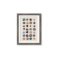 Picture of Water Colour Spots _GroupedProduct_Rectangle_Portrait_Framed_Matted_