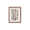 Picture of Water Colour Spots _GroupedProduct_Rectangle_Portrait_Framed_Matted_