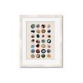 Picture of Water Colour Spots _GroupedProduct_Rectangle_Portrait_Framed_Matted_