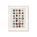 Picture of Water Colour Spots _GroupedProduct_Rectangle_Portrait_Framed_Matted_