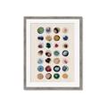 Picture of Water Colour Spots _GroupedProduct_Rectangle_Portrait_Framed_Matted_