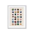 Picture of Water Colour Spots _GroupedProduct_Rectangle_Portrait_Framed_Matted_