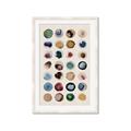 Picture of Water Colour Spots _GroupedProduct_Rectangle_Portrait_Framed_Matted_