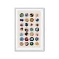 Picture of Water Colour Spots _GroupedProduct_Rectangle_Portrait_Framed_Matted_