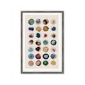 Picture of Water Colour Spots _GroupedProduct_Rectangle_Portrait_Framed_Matted_