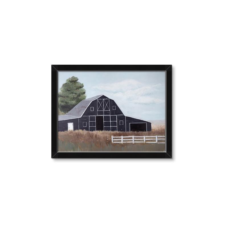 Picture of Black Barn _GroupedProduct_Rectangle_Landscape_Framed_Matted_