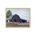 Picture of Black Barn _GroupedProduct_Rectangle_Landscape_Framed_Matted_