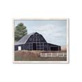 Picture of Black Barn _GroupedProduct_Rectangle_Landscape_Framed_Matted_