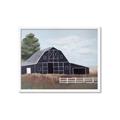 Picture of Black Barn _GroupedProduct_Rectangle_Landscape_Framed_Matted_