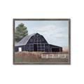 Picture of Black Barn _GroupedProduct_Rectangle_Landscape_Framed_Matted_