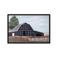 Picture of Black Barn _GroupedProduct_Rectangle_Landscape_Framed_Matted_