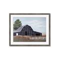 Picture of Black Barn _GroupedProduct_Rectangle_Landscape_Framed_Matted_