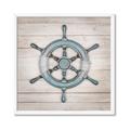 Picture of Ship Wheel  _GroupedProduct_Square_Framed_Matted_