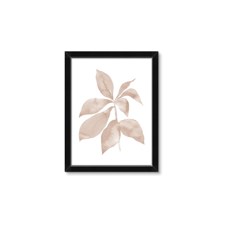 Picture of Neutral Watercolour Botanical I _GroupedProduct_Rectangle_Portrait_Framed_Matted_