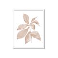 Picture of Neutral Watercolour Botanical I _GroupedProduct_Rectangle_Portrait_Framed_Matted_