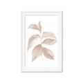 Picture of Neutral Watercolour Botanical II _GroupedProduct_Rectangle_Portrait_Framed_Matted_