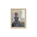 Picture of Sitting Solo _GroupedProduct_Rectangle_Portrait_Framed_Matted_