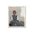 Picture of Sitting Solo _GroupedProduct_Rectangle_Portrait_Framed_Matted_