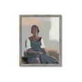 Picture of Sitting Solo _GroupedProduct_Rectangle_Portrait_Framed_Matted_