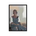 Picture of Sitting Solo _GroupedProduct_Rectangle_Portrait_Framed_Matted_