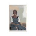 Picture of Sitting Solo _GroupedProduct_Rectangle_Portrait_Framed_Matted_