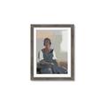 Picture of Sitting Solo _GroupedProduct_Rectangle_Portrait_Framed_Matted_