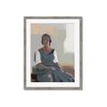 Picture of Sitting Solo _GroupedProduct_Rectangle_Portrait_Framed_Matted_