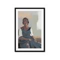 Picture of Sitting Solo _GroupedProduct_Rectangle_Portrait_Framed_Matted_