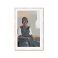 Picture of Sitting Solo _GroupedProduct_Rectangle_Portrait_Framed_Matted_