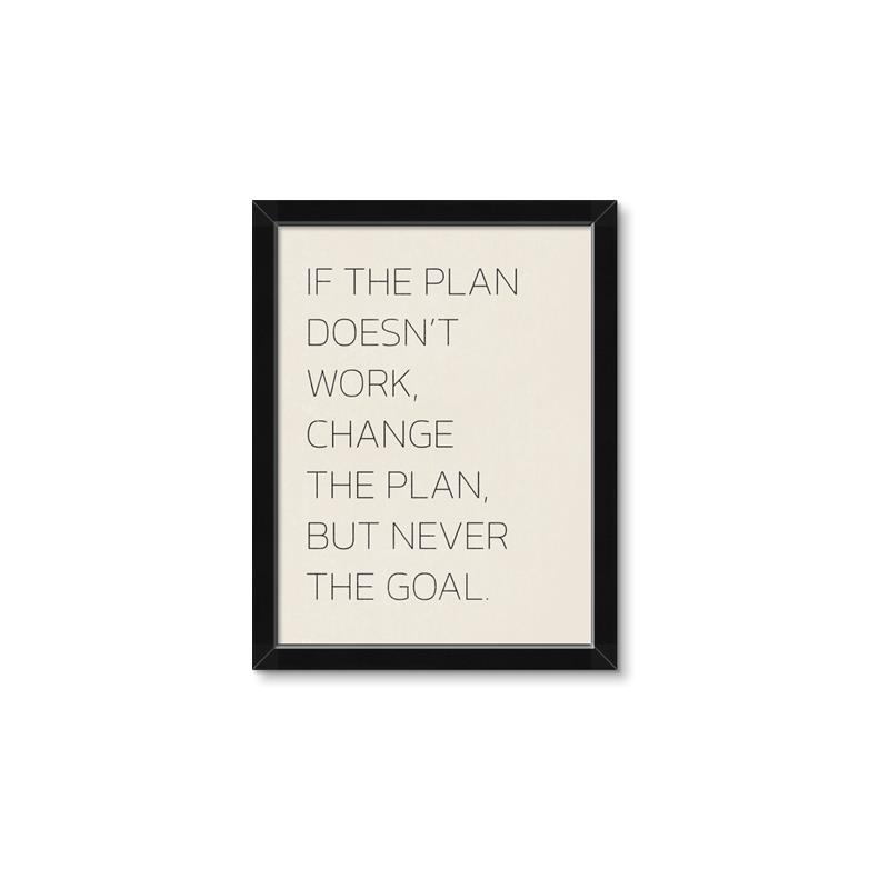 Picture of The Plan _GroupedProduct_Rectangle_Portrait_Framed_Matted_