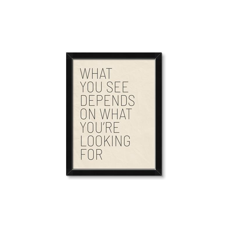 Picture of What you See _GroupedProduct_Rectangle_Portrait_Framed_Matted_