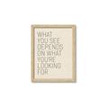 Picture of What you See _GroupedProduct_Rectangle_Portrait_Framed_Matted_