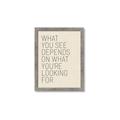 Picture of What you See _GroupedProduct_Rectangle_Portrait_Framed_Matted_
