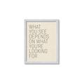 Picture of What you See _GroupedProduct_Rectangle_Portrait_Framed_Matted_