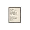 Picture of What you See _GroupedProduct_Rectangle_Portrait_Framed_Matted_