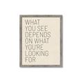 Picture of What you See _GroupedProduct_Rectangle_Portrait_Framed_Matted_
