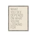 Picture of What you See _GroupedProduct_Rectangle_Portrait_Framed_Matted_