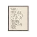 Picture of What you See _GroupedProduct_Rectangle_Portrait_Framed_Matted_