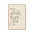 Picture of What you See _GroupedProduct_Rectangle_Portrait_Framed_Matted_