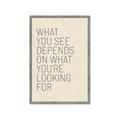 Picture of What you See _GroupedProduct_Rectangle_Portrait_Framed_Matted_