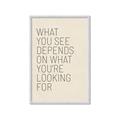 Picture of What you See _GroupedProduct_Rectangle_Portrait_Framed_Matted_