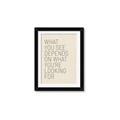 Picture of What you See _GroupedProduct_Rectangle_Portrait_Framed_Matted_
