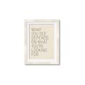 Picture of What you See _GroupedProduct_Rectangle_Portrait_Framed_Matted_
