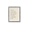 Picture of What you See _GroupedProduct_Rectangle_Portrait_Framed_Matted_