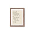 Picture of What you See _GroupedProduct_Rectangle_Portrait_Framed_Matted_