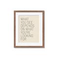Picture of What you See _GroupedProduct_Rectangle_Portrait_Framed_Matted_