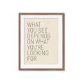 Picture of What you See _GroupedProduct_Rectangle_Portrait_Framed_Matted_